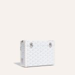 Goyard Cassette Trunk Bag White - Image 3